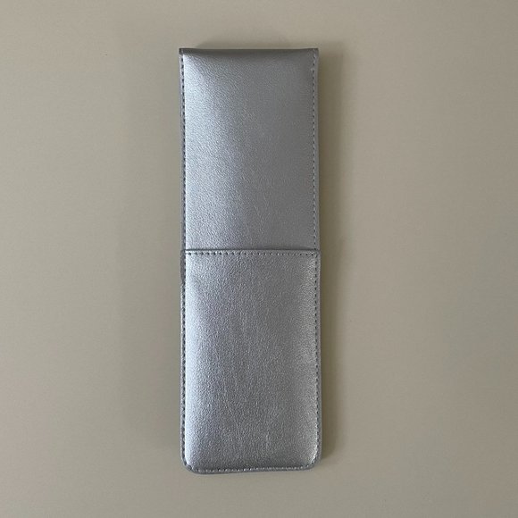 MAC Lover Straw and Pouch Set 3 Piece Stainless Steel Straws Cleaning Brush New - Picture 4 of 4